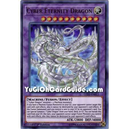 Cyber Eternity Dragon (Ultra Rare) – Legendary Duelist White Dragon Abyss | Carta YUGIOH en México