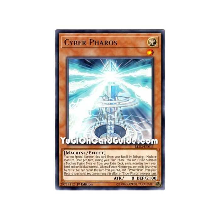 Cyber Pharos (Rare) – Legendary Duelist White Dragon Abyss | Carta YUGIOH en México