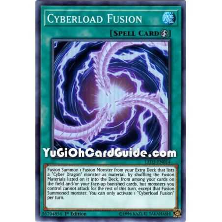 Cyberload Fusion (Super Rare) – Legendary Duelist White Dragon Abyss | Carta YUGIOH en México
