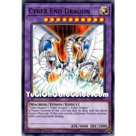 Cyber End Dragon (Common) – Legendary Duelist White Dragon Abyss | Carta YUGIOH en México