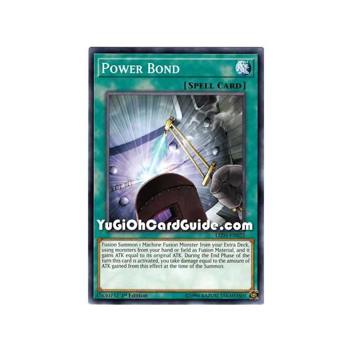 Power Bond (Common) – Legendary Duelist White Dragon Abyss | Carta YUGIOH en México