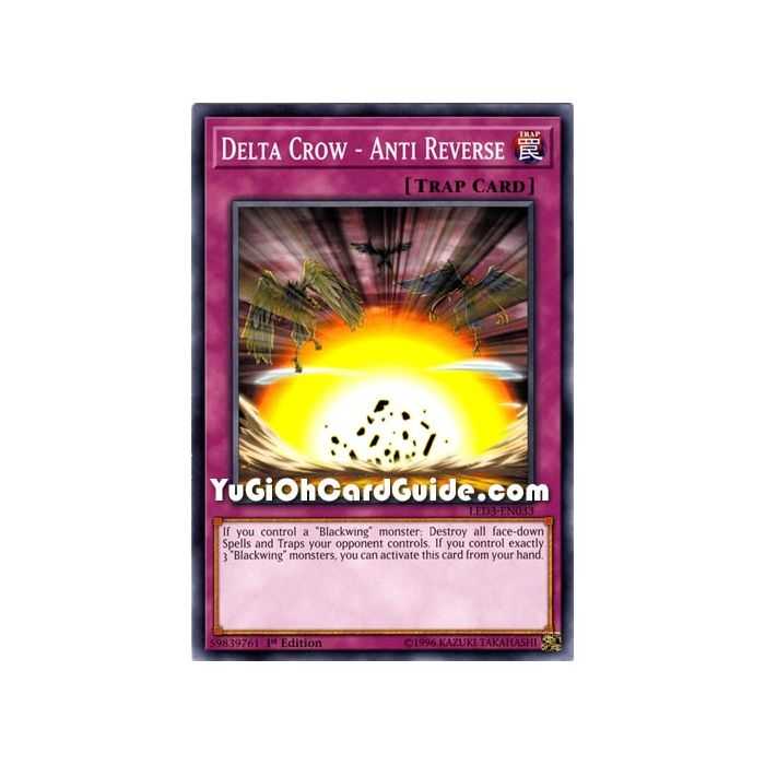 Delta Crow - Anti Reverse (Common) – Legendary Duelist White Dragon Abyss | Carta YUGIOH en México