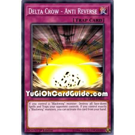 Delta Crow - Anti Reverse (Common) – Legendary Duelist White Dragon Abyss | Carta YUGIOH en México