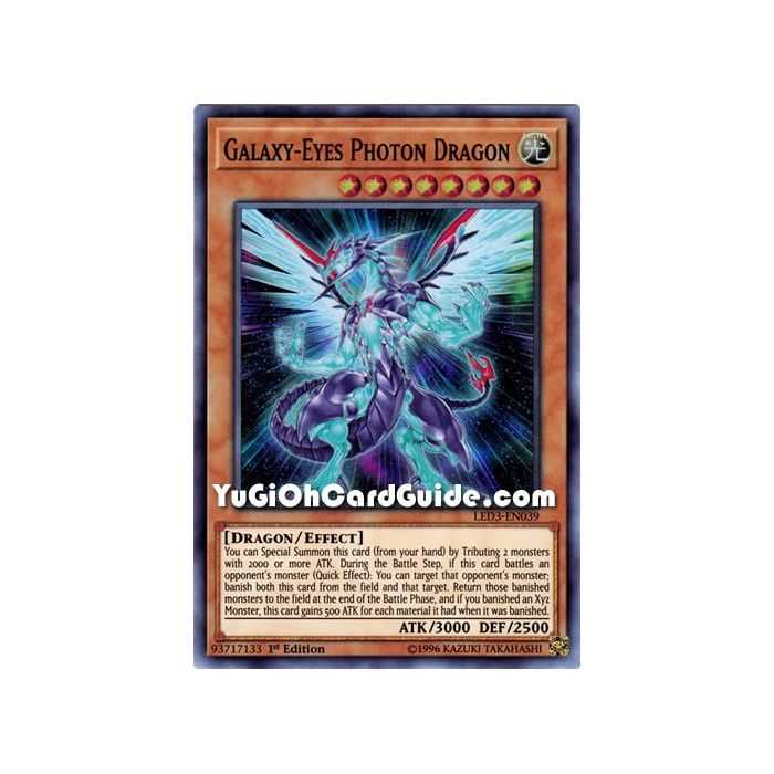 Galaxy-Eyes Photon Dragon (Super Rare) – Legendary Duelist White Dragon Abyss | Carta YUGIOH en México