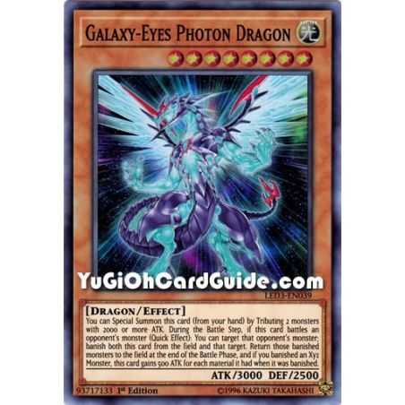 Galaxy-Eyes Photon Dragon (Super Rare) – Legendary Duelist White Dragon Abyss | Carta YUGIOH en México