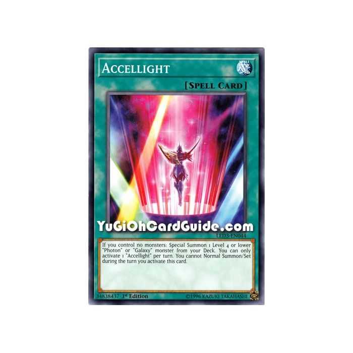 Accellight (Common) – Legendary Duelist White Dragon Abyss | Carta YUGIOH en México