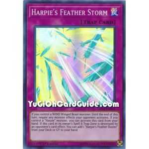 Harpie's Feather Storm (Super Rare) – Legendary Duelist Sisters of the Rose | Carta YUGIOH en México