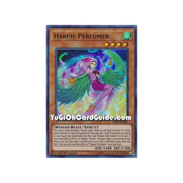 Harpie Perfumer (Ultra Rare) – Legendary Duelist Sisters of the Rose | Carta YUGIOH en México