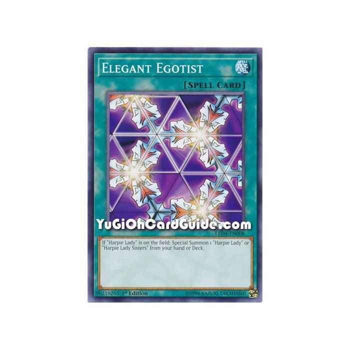 Elegant Egotist (Common) – Legendary Duelist Sisters of the Rose | Carta YUGIOH en México