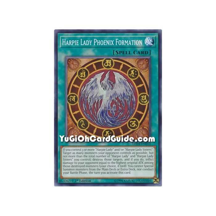 Harpie Lady Phoenix Formation (Common) – Legendary Duelist Sisters of the Rose | Carta YUGIOH en México