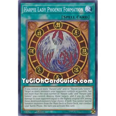 Harpie Lady Phoenix Formation (Common) – Legendary Duelist Sisters of the Rose | Carta YUGIOH en México