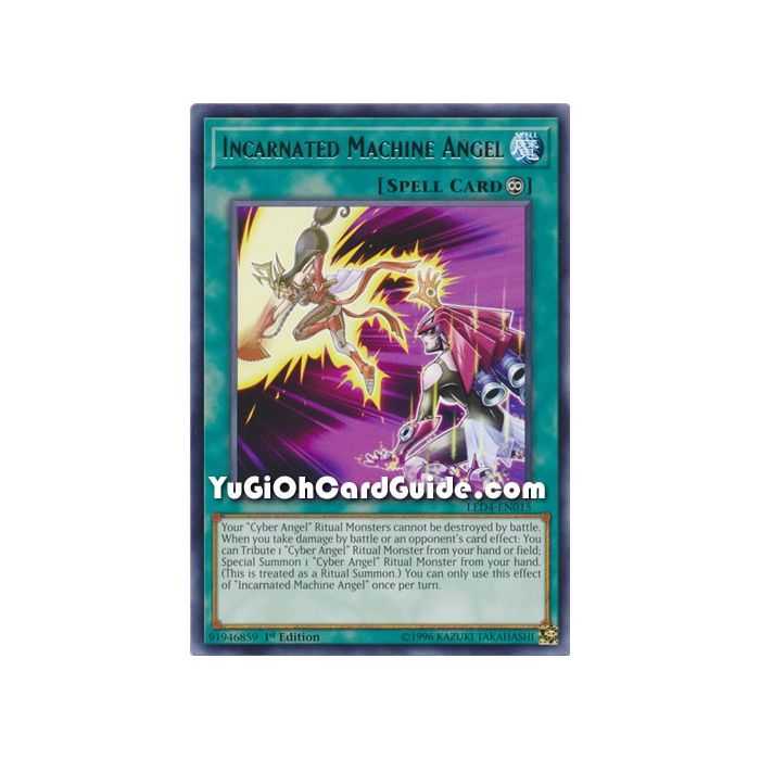 Incarnated Machine Angel (Rare) – Legendary Duelist Sisters of the Rose | Carta YUGIOH en México