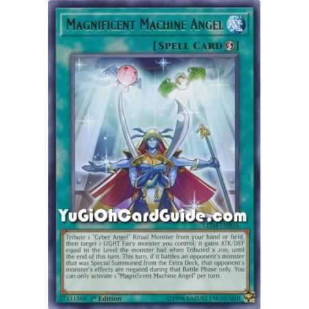 Magnificent Machine Angel (Rare) – Legendary Duelist Sisters of the Rose | Carta YUGIOH en México