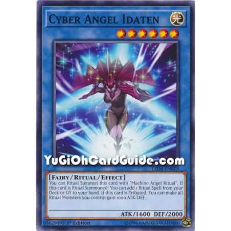 Cyber Angel Idaten (Common) – Legendary Duelist Sisters of the Rose | Carta YUGIOH en México
