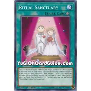 Ritual Sanctuary (Common) – Legendary Duelist Sisters of the Rose | Carta YUGIOH en México