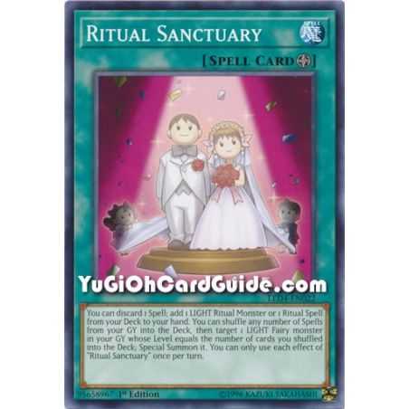 Ritual Sanctuary (Common) – Legendary Duelist Sisters of the Rose | Carta YUGIOH en México