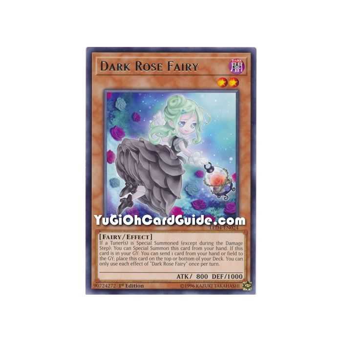 Dark Rose Fairy (Rare) – Legendary Duelist Sisters of the Rose | Carta YUGIOH en México