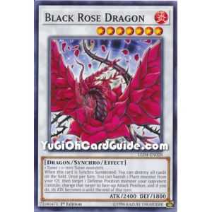 Black Rose Dragon (Common) – Legendary Duelist Sisters of the Rose | Carta YUGIOH en México