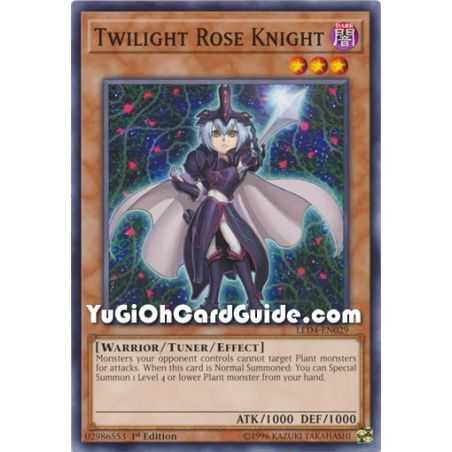 Twilight Rose Knight (Common) – Legendary Duelist Sisters of the Rose | Carta YUGIOH en México