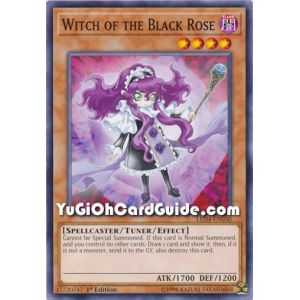 Witch of the Black Rose (Common) – Legendary Duelist Sisters of the Rose | Carta YUGIOH en México