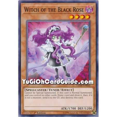 Witch of the Black Rose (Common) – Legendary Duelist Sisters of the Rose | Carta YUGIOH en México