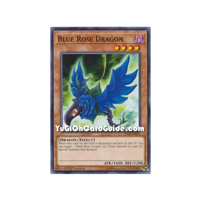 Blue Rose Dragon (Common) – Legendary Duelist Sisters of the Rose | Carta YUGIOH en México