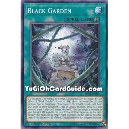 Black Garden (Common) – Legendary Duelist Sisters of the Rose | Carta YUGIOH en México