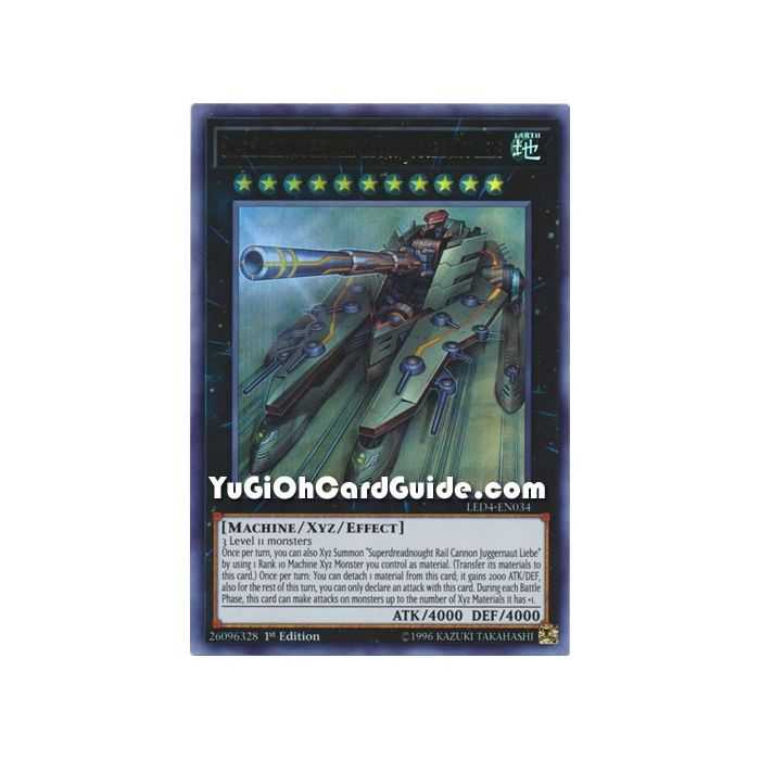 Superdreadnought Rail Cannon Juggernaut Liebe (Secret Rare) – Legendary Duelist Sisters of the Rose | Carta YUGIOH en México