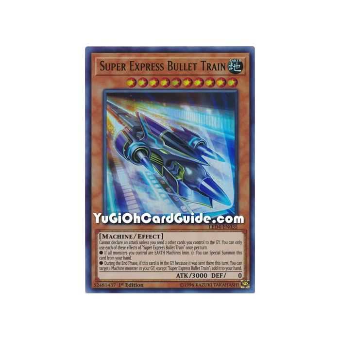 Super Express Bullet Train (Ultra Rare) – Legendary Duelist Sisters of the Rose | Carta YUGIOH en México