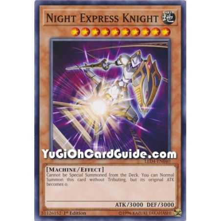 Night Express Knight (Common) – Legendary Duelist Sisters of the Rose | Carta YUGIOH en México