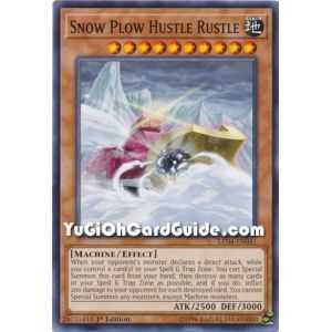 Snow Plow Hustle Rustle (Common) – Legendary Duelist Sisters of the Rose | Carta YUGIOH en México