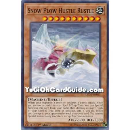 Snow Plow Hustle Rustle (Common) – Legendary Duelist Sisters of the Rose | Carta YUGIOH en México