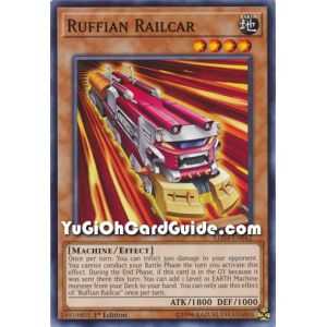 Ruffian Railcar (Common) – Legendary Duelist Sisters of the Rose | Carta YUGIOH en México