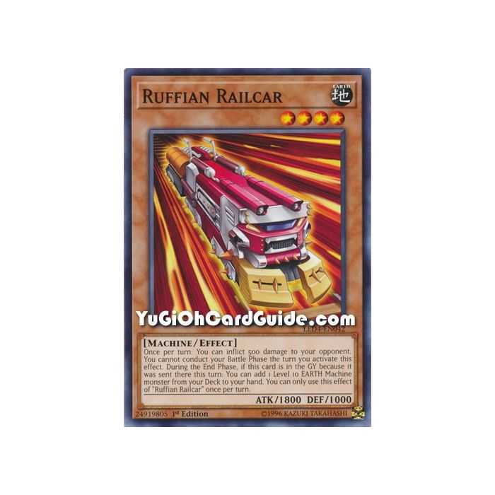 Ruffian Railcar (Common) – Legendary Duelist Sisters of the Rose | Carta YUGIOH en México
