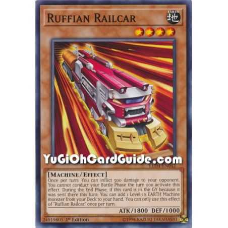 Ruffian Railcar (Common) – Legendary Duelist Sisters of the Rose | Carta YUGIOH en México