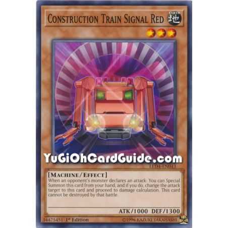 Construction Train Signal Red (Common) – Legendary Duelist Sisters of the Rose | Carta YUGIOH en México