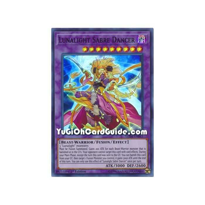 Lunalight Sabre Dancer (Super Rare) – Legendary Duelist Sisters of the Rose | Carta YUGIOH en México
