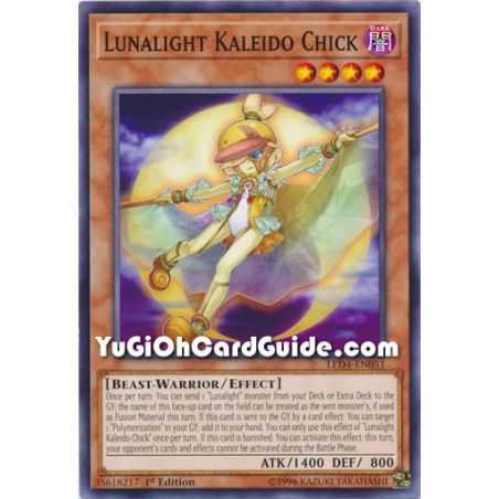 Lunalight Kaleido Chick (Common) – Legendary Duelist Sisters of the Rose | Carta YUGIOH en México