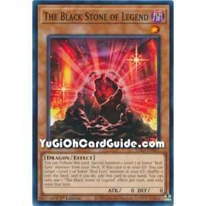 The Black Stone of Legend (Common) – Legendary Duelist Season 1 | Carta YUGIOH en México