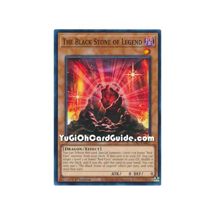 The Black Stone of Legend (Common) – Legendary Duelist Season 1 | Carta YUGIOH en México