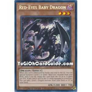 Red-Eyes Baby Dragon (Secret Rare) – Legendary Duelist Season 1 | Carta YUGIOH en México