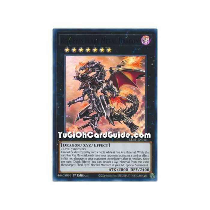 Red-Eyes Flare Metal Dragon (Ultra Rare) – Legendary Duelist Season 1 | Carta YUGIOH en México