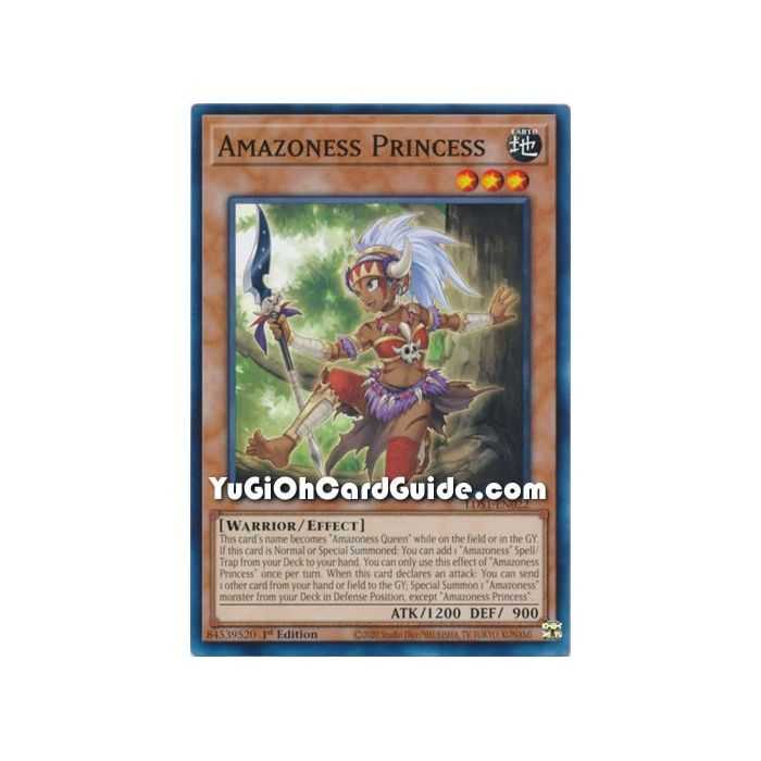 Amazoness Princess (Common) – Legendary Duelist Season 1 | Carta YUGIOH en México