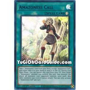 Amazoness Call (Ultra Rare) – Legendary Duelist Season 1 | Carta YUGIOH en México
