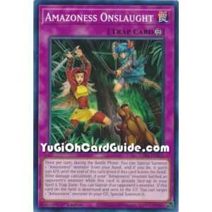 Amazoness Onslaught (Common) – Legendary Duelist Season 1 | Carta YUGIOH en México