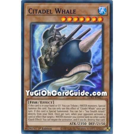 Citadel Whale (Ultra Rare) – Legendary Duelist Season 1 | Carta YUGIOH en México
