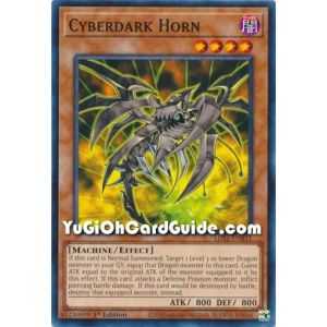 Cyberdark Horn (Common) – Legendary Duelist Season 1 | Carta YUGIOH en México