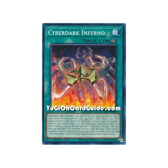 Cyberdark Inferno (Common) – Legendary Duelist Season 1 | Carta YUGIOH en México