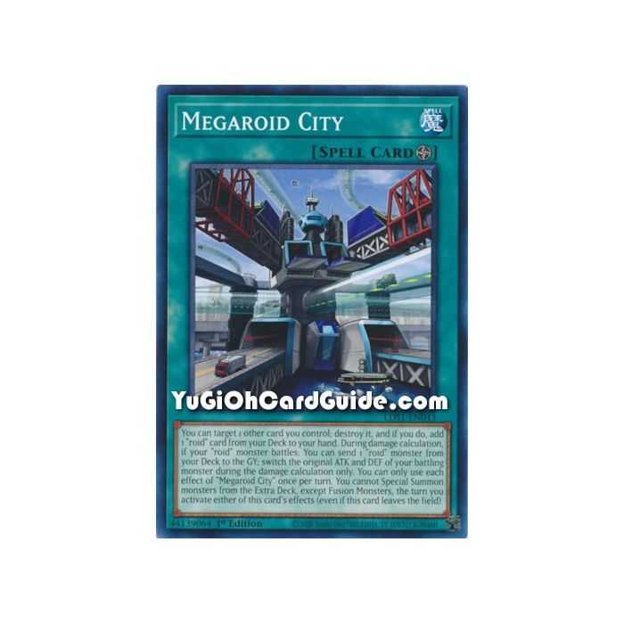 Megaroid City (Common) – Legendary Duelist Season 1 | Carta YUGIOH en México