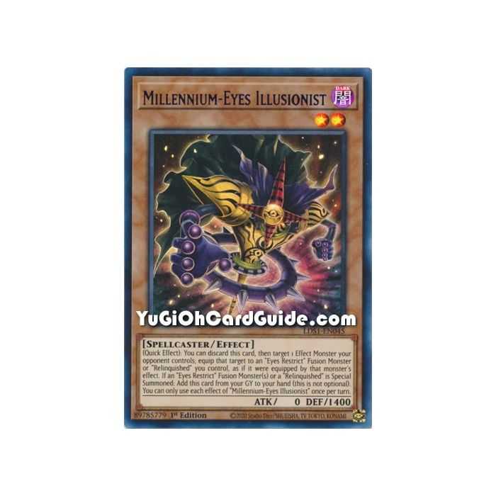 Millennium - Eyes Illusionist (Ultra Rare) – Legendary Duelist Season 1 | Carta YUGIOH en México